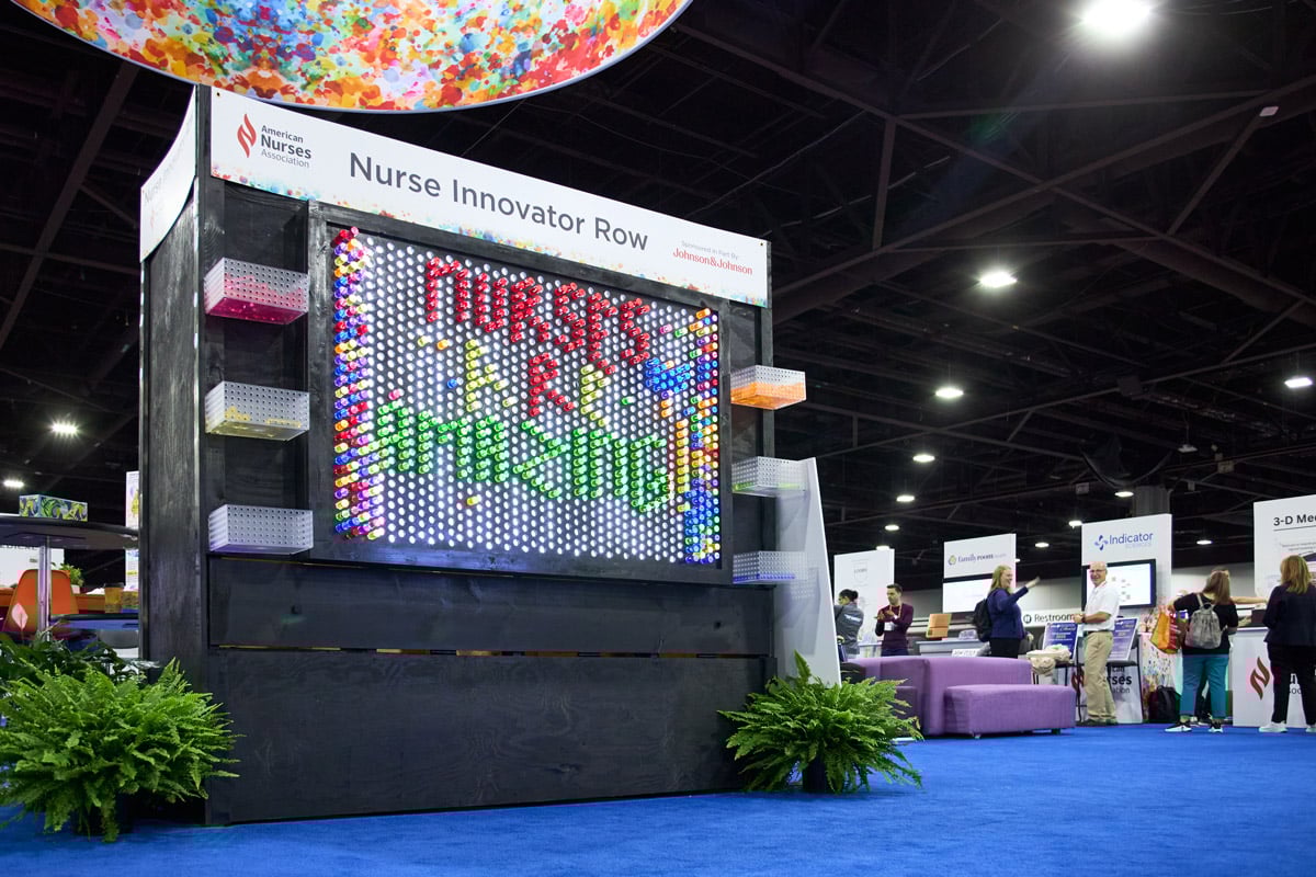 Nurse Innovator Row Installation